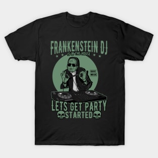 Frankenstein DJ T-Shirt